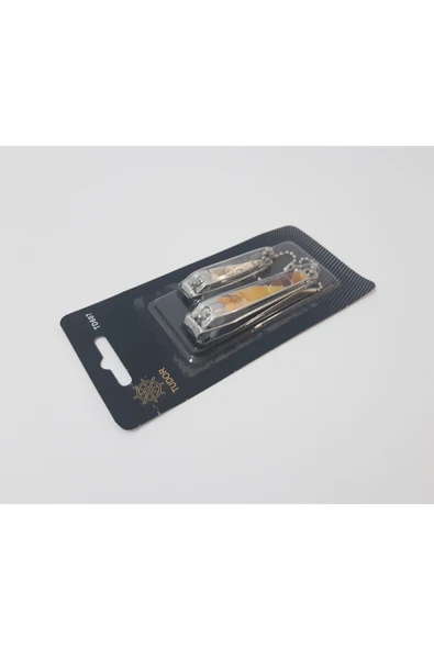 renkli çiçekler Tırnak Makas 2 Li Desenli Tırnak Makası - Resim 6