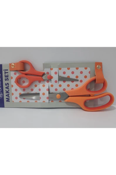 renkli çiçekler Makas 2 Li Makas Seti