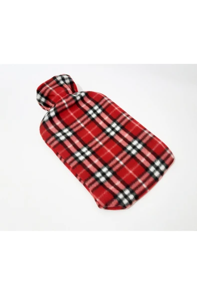 renkli çiçekler Desenli Kılıflı 2 LT Sıcak Su Torbası - Resim 5