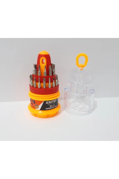 renkli çiçekler Tornavida set 31 Parça Tornavida seti - Resim 4