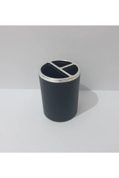 renkli çiçekler Kalemlik Yuvarlak Siyahi Renk Kalem Kutusu Ev Ofis Için - 4