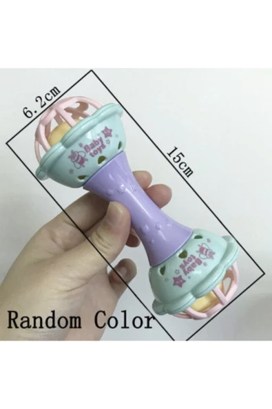 renkli çiçekler Bebek Çıngırak Yumuşak Kauçuk Bebek Egzersiz Oyuncak