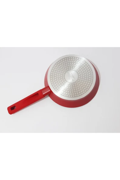 renkli çiçekler 24 CM Tava İndüksiyon Tabanlı Yapışmaz Tava Kızartma Tavası Derin Pişirme Tava | - Resim 4