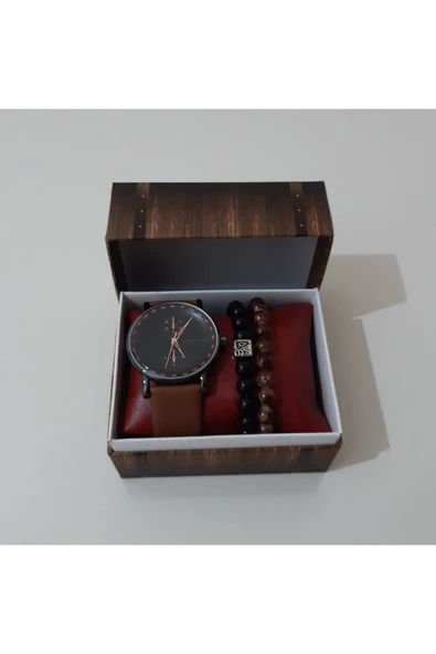 renkli çiçekler Erkek Saat Erkek Kol Saati Bileklik - 2