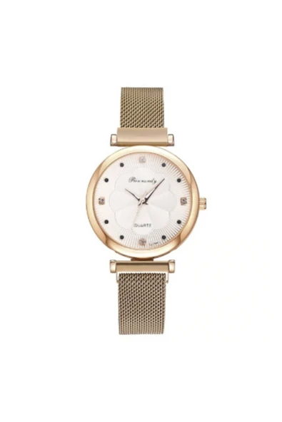 renkli çiçekler Moda Kadın Saat Lüks Mıknatıs Toka Kadın Kol Saati - 3