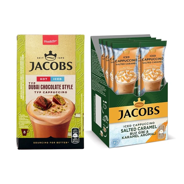 Jacobs Dubai Çik.Cappuccino / Iced Cappuccino 2 li Karma Paket ürün görseli