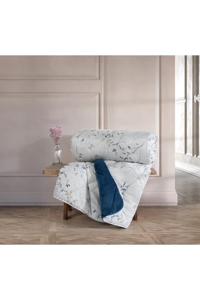 Velvet Tek Kişilik Yorgan Nitsa Denim 155x215 cm