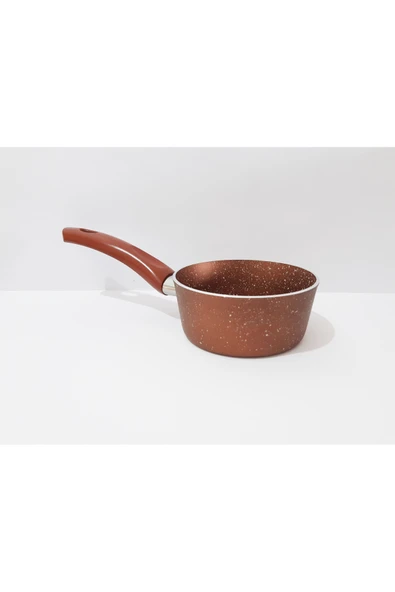 renkli çiçekler 14 CM Derin Granit Tava Süt Çorba Yemek Isıtma Yumurta Haşlama Sos ve Pişirme Tavası - 2