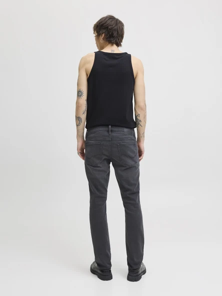 JACK JONES Mıke Model Rahat Kesim Erkek Kot Pantolon 12278115 - Resim 4