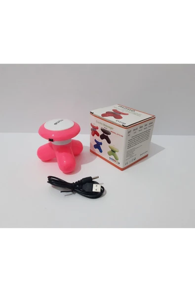 renkli çiçekler USB El Masaj Aleti - Resim 5