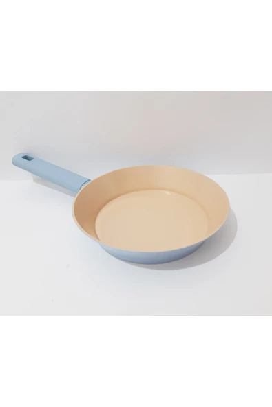 renkli çiçekler 22 CM Tava İndüksiyon Tabanlı Yapışmaz Tava Kızartma Tavası Derin Pişirme Tava | ürün görseli