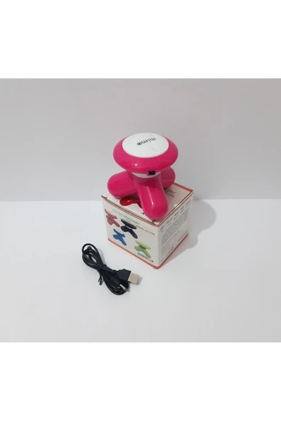 renkli çiçekler USB El Masaj Aleti - Resim 3