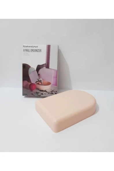 renkli çiçekler 3 Bölmeli Aynalı Organizer - Resim 3