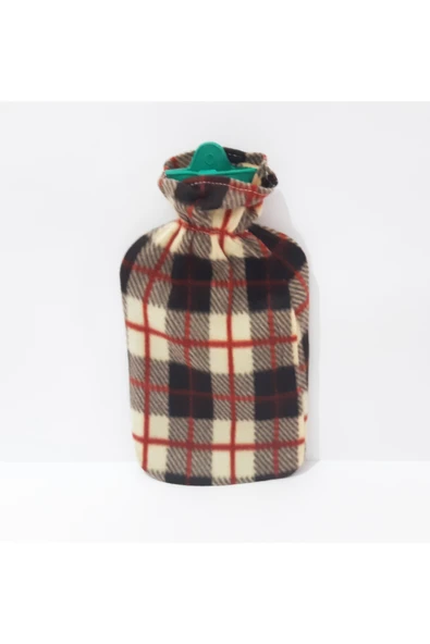 renkli çiçekler Renkli Desenli 2 LT Sıcak Su Torbası, Yumuşak Kılıf ile Konforlu Isınma ürün görseli 1