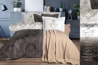 Bella Home 10 Parça Hazal Çeyiz Seti - Cappuccino