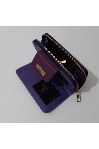 LİONER Kadın Cüzdanı Kullanışlı Cüzdan - Resim 3
