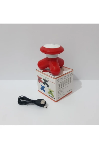 renkli çiçekler USB El Masaj Aleti - Resim 3