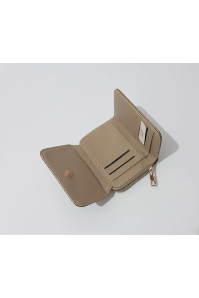 LİONER Kadın Cüzdan Kullanışlı Taba Renk Kadın Cüzdanı - Resim 4