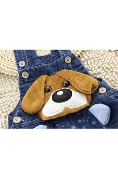 renkli çiçekler Çocuk Bebek Erkek Giyim Kısa Erkek Pantolon Kot Şort Kot Tulum - 3