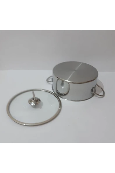 renkli çiçekler 12 Cm Küçük Boy Çelik Tencere Yumurta Haşlama Süt Çorba Isıtma Tenceresi Ev Ofis Için - 5