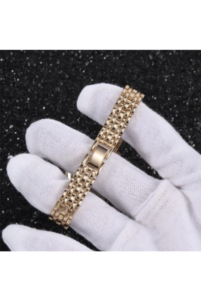 renkli çiçekler Kadın Saat Çiçek Baskılı Moda Kadın Kol Saati - 5