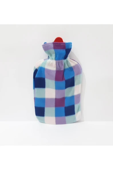 renkli çiçekler Desenli Kılıflı 2 LT Sıcak Su Torbası ürün görseli 1