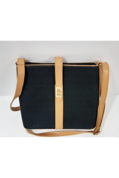 renkli çiçekler Kadın Çanta 25x21 CM Kadın Çantası - Resim 2