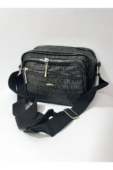 WENİDAS Kadın Çanta Kullanışlı 4 Bölmeli Çapraz Çanta Kadın Çantası - Resim 6