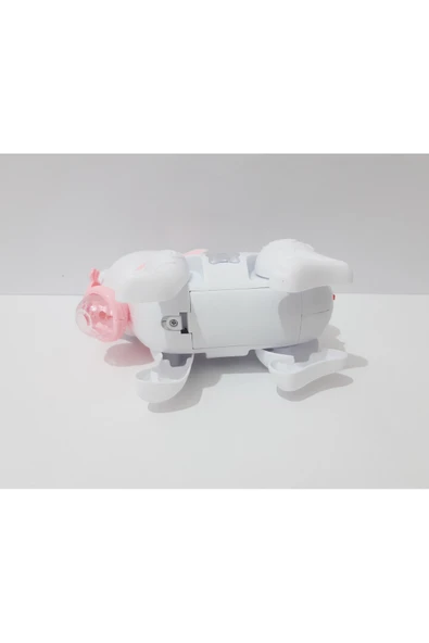 renkli çiçekler 17.5x15 CM Pilli Oyuncak Yürüyen Tavşan Çocuklar İçin Hediye - Resim 7