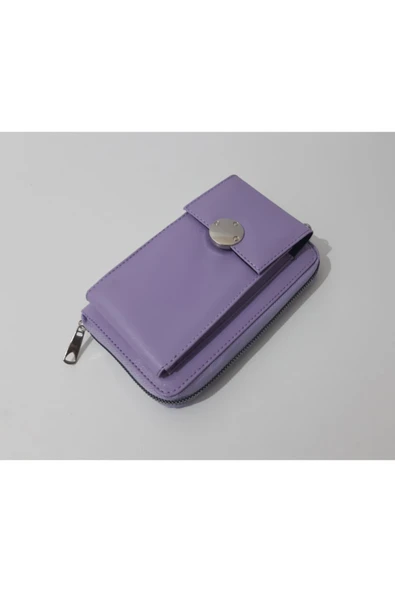 renkli çiçekler Kadın Cüzdanı Kullanışlı Çapraz Askılı Telefon Çanta Cüzdan 18x11x4 Cm