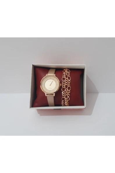 renkli çiçekler Kadın Kol Saati Metal Bileklik Ve Saat - 6