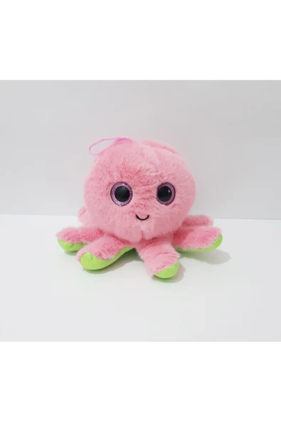 renkli çiçekler 15 CM Sevimli Mini Peluş Oyuncak Ahtapot çocuklar İçin Hediye - 2