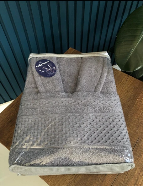 Bella Home 2 Parça Bornoz