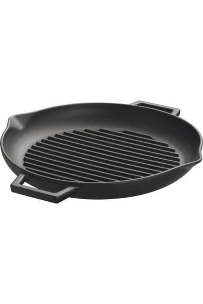 Lava Demir Döküm Tava Metal Kulplu 30 Cm.ızgara Mangal Tadında-fabrika Garantili - Resim 4