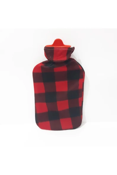 renkli çiçekler Desenli Kılıflı 2 LT Sıcak Su Torbası ürün görseli 1