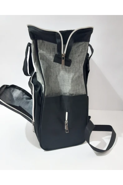 renkli çiçekler Sırt Çanta 40x25 CM Siyah Gri Renk Erkek Sırt Çantası - Resim 8