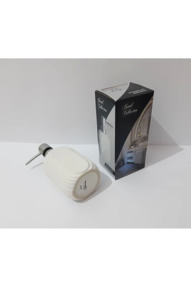 renkli çiçekler Porselen Sıvı Sabunluk - Resim 6