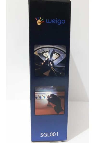 renkli çiçekler Şarj Edilebilir LED Li Eldiven Çalışma Eldiveni - Resim 4