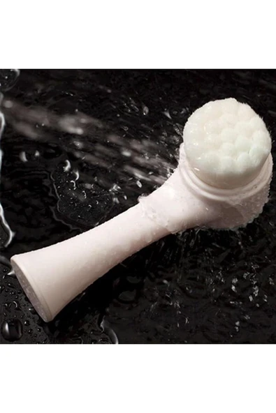 BAKOZAMAN Buffer® Çift Taraflı Cilt Temizleme Fırçası Ve Silikon Siyah Nokta Temizleme Aparatı - Resim 3