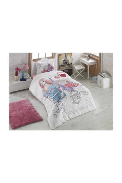 Kristal By Taç Kristal Ranforce Genç Uyku Seti Fashion Tek Kişilik
