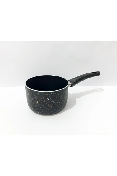 renkli çiçekler Tava 14 CM Derin Granit Tava Süt Çorba Yemek Isıtma ve Pişirme Tavası - 4