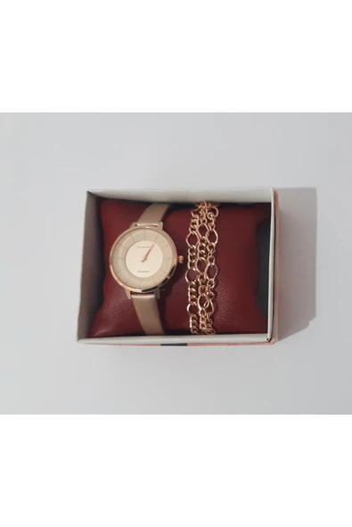 renkli çiçekler Kadın Kol Saati Metal Bileklik Ve Saat - 3