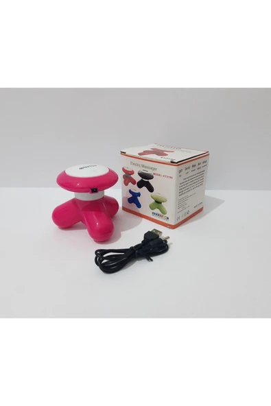 renkli çiçekler USB El Masaj Aleti - Resim 2