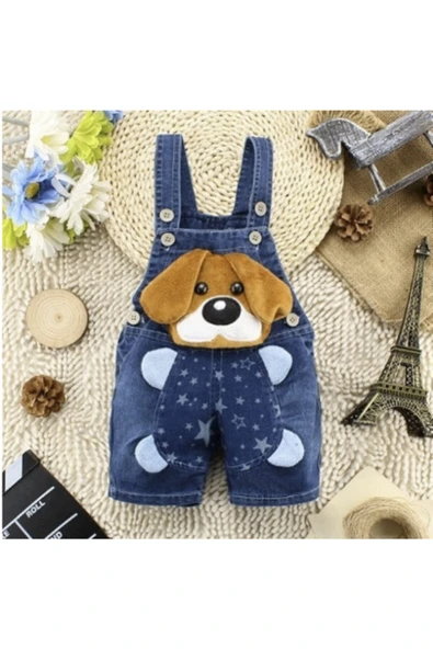 renkli çiçekler Çocuk Bebek Erkek Giyim Kısa Erkek Pantolon Kot Şort Kot Tulum