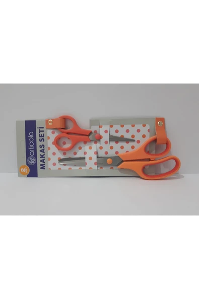 renkli çiçekler Makas 2 Li Makas Seti - 3