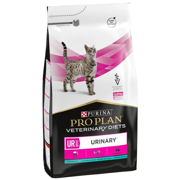 Pro Plan Veterinary Diets UR Urinary  Okyanus Balıklı Kedi Kuru Maması 1.5 Kg ürün görseli 1