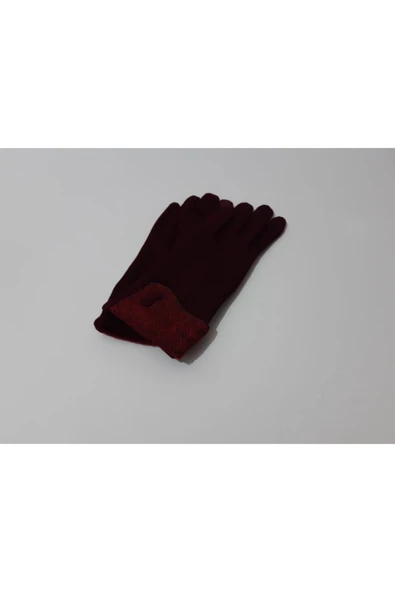 renkli çiçekler Kadın Eldiven Dokunmatik Ekran Eldiven - Resim 4