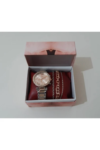 renkli çiçekler Kadın Saat Kadın Kol Saati Bileklik - 3