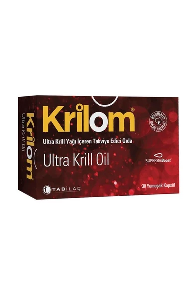Krilom Ultra Krill Oil 30 Kapsül ürün görseli 1
