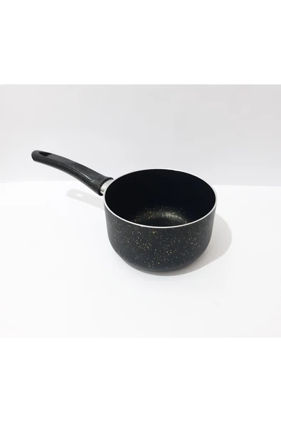 renkli çiçekler Tava 16 CM Derin Granit Tava Süt Çorba Yemek Isıtma ve Pişirme Tavası - 7